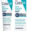 CeraVe Acne Foaming Cream Cleanser 10% benzoyl peroxide-150ml