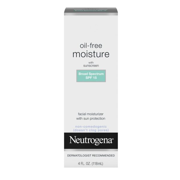 Neutrogena Oil-Free Moisturizer with Sunscreen SPF 15