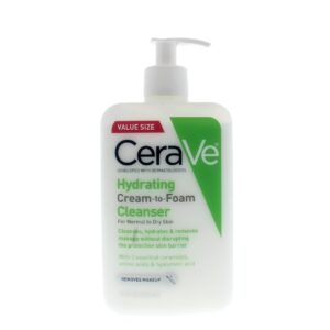 CeraVe Hydrating Cream to Foam Facial Cleanser Value Size 473ml