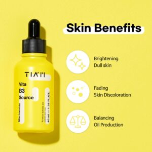 TIAM Vita B3 Source, 10% Niacinamide Serum,2% Alpha arbutin