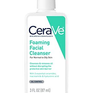 CeraVe Foaming Facial Cleanser For Normal to Oily Skin 87ml