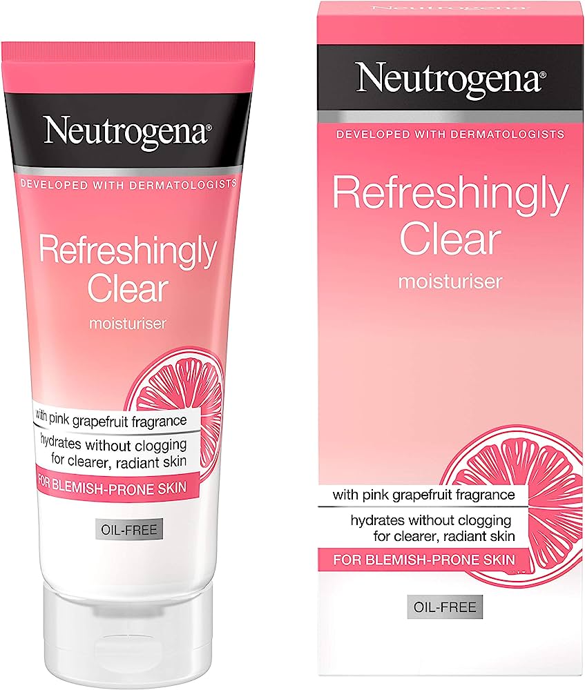 Neutrogena Refreshingly Clear Moisturizer Pink Grapefruit 50ml