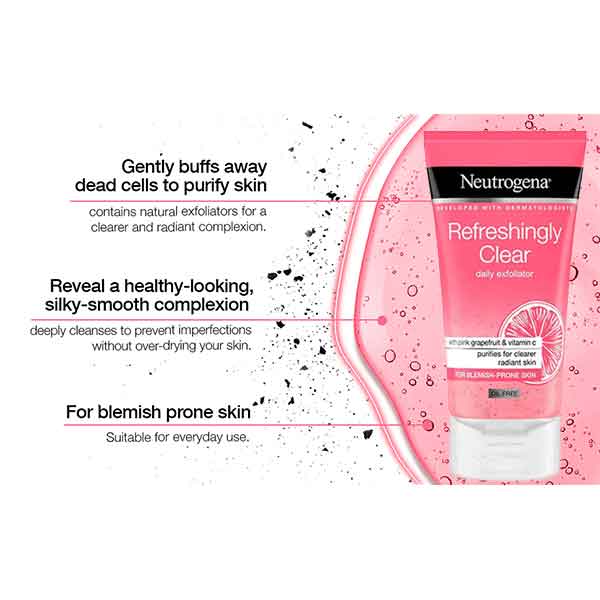Neutrogena Refreshingly Clear Moisturizer Pink Grapefruit 50ml - Perfect Glow Beauty Point