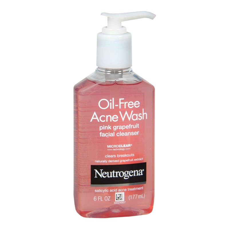 Neutrogena Acne Wash Pink Grapefruit Cleanser 177ML