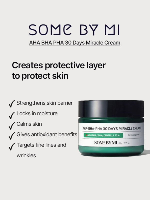 Some By MI - AHA, BHA, PHA 30 Days Miracle Cream 50ML - Image 2