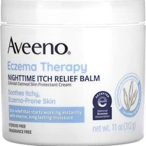 Aveeno Eczema Therapy Nighttime Itch Relief Balm