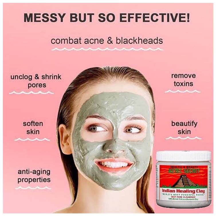 AZTEC Secret Indian Healing Clay-454G - Image 2