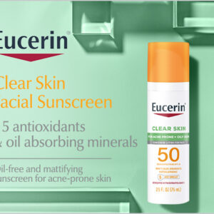 Eucerin Clear Skin SPF 50 Face Sunscreen For Acne Prone + Oily Skin