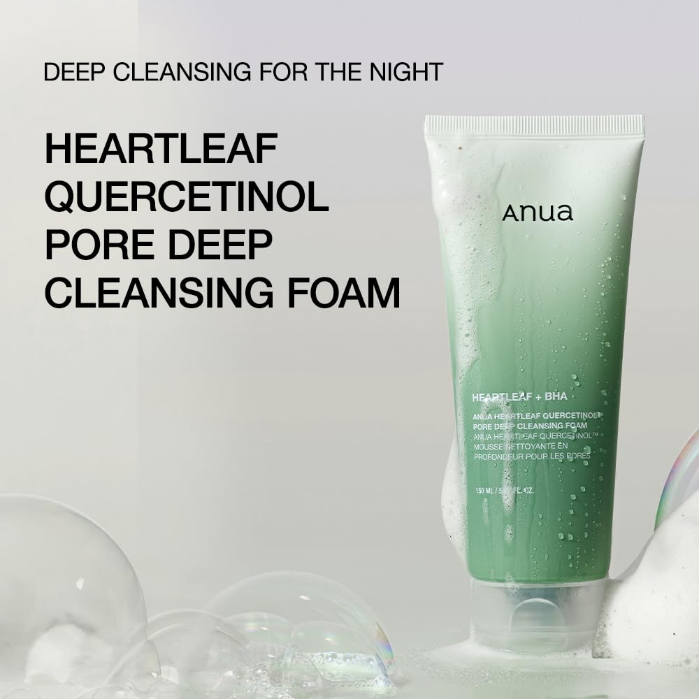 Anua Heartleaf Pore Deep Cleansing Foam-150ML - Image 2