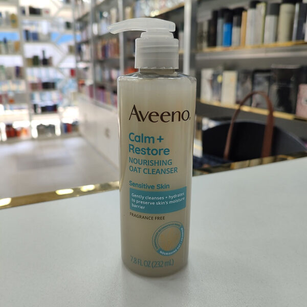 Aveeno Calm + Restore Nourishing Oat Cleanser-232ML - Image 2