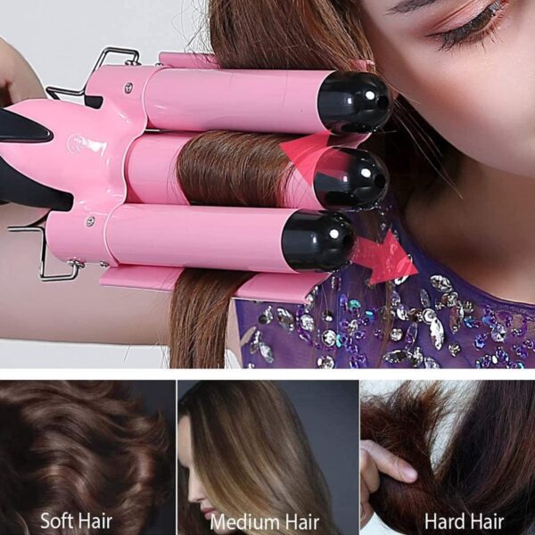 3 Barrel Hair Curling Tong - Image 2