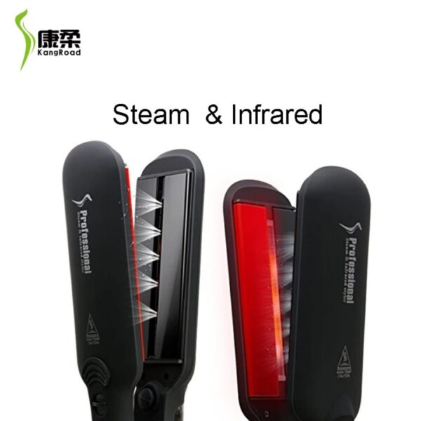 Infrared & Steam Hair Flat Iron - Image 2