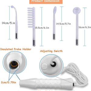 High Frequency Wand Machine Portable Electrotherapy Beauty Device Facial Skin