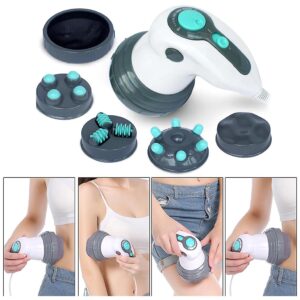 5 Headers Relax Spin Tone Slimming Lose Weight Burn Full Vibration Massage