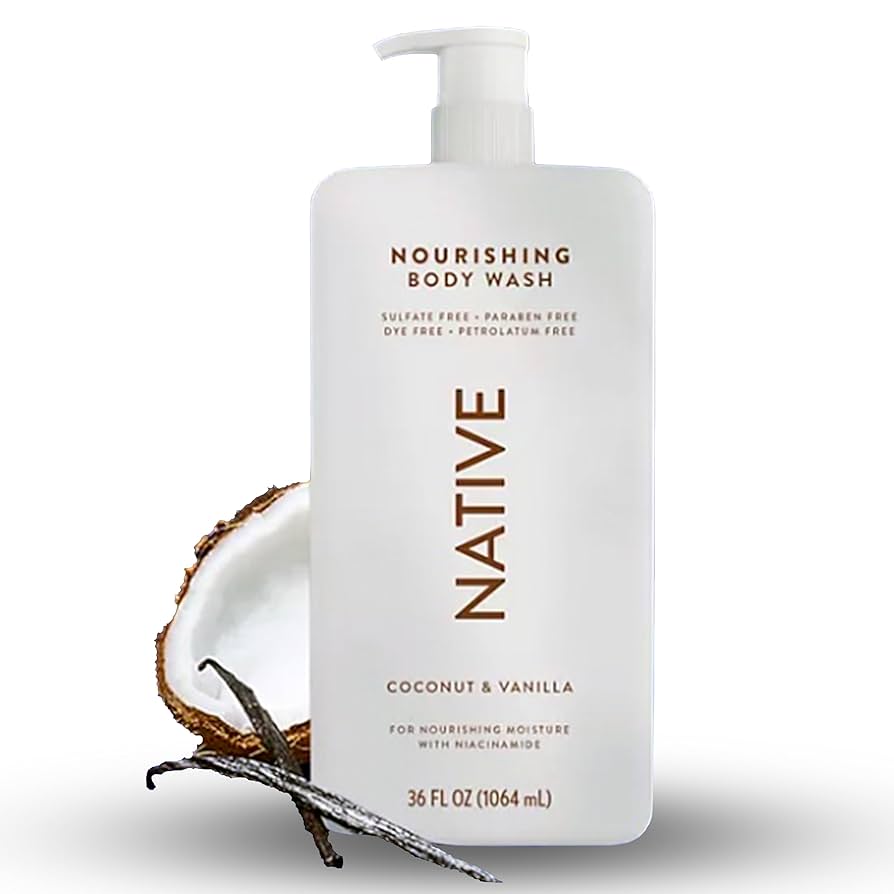 Native Nourishing Body Wash- Coconut & Vanilla - Image 2
