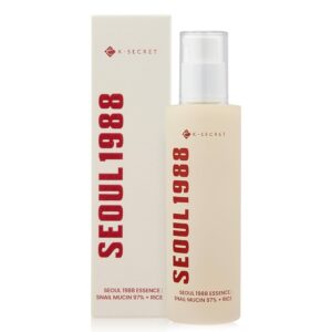 K-SECRET Seoul 1988 Snail Mucin 97% + Rice Essence-100ml