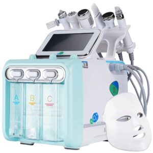 Hydrogen Facial Machine, 7 in 1 Professional Hydrogen Machine for Spa