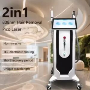 2In1 Hair Removal Tattoo Removal Machine 808nm Pico Laser