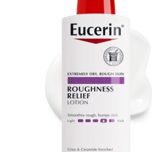 Eucerin Roughness Relief Body Lotion for Dry, Rough Skin
