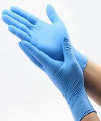 None Powder Nitrile Disposable Gloves-100 pcs
