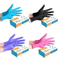 None Powder Nitrile Disposable Gloves-100 pcs - Image 2
