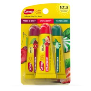 Carmex Daily Care Moisturizing Lip Balm Pack, Lip Balm With Sunscreen